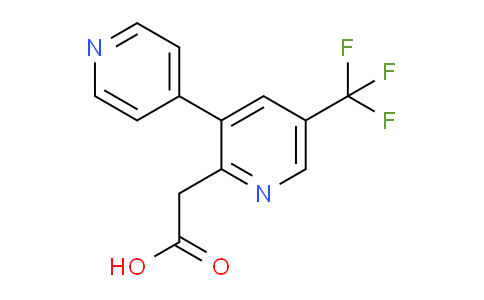 AM23963 | 1214356-94-1 | 2-(3-(Pyridin-4-yl)-5-(trifluoromethyl)pyridin-2-yl)acetic acid