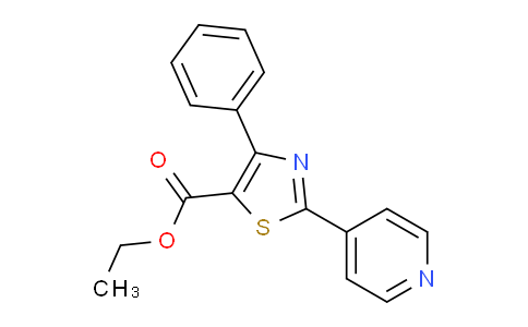 AM239634 | 228413-59-0 | Ethyl 4-phenyl-2-(pyridin-4-yl)thiazole-5-carboxylate