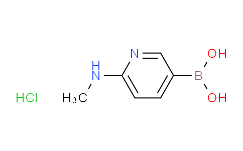 (6-(Methylamino)pyridin-3-yl)boronic acid hydrochloride