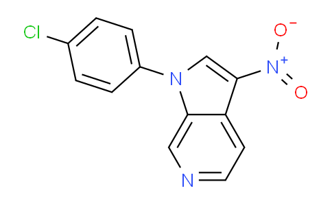 1-(4-Chlorophenyl)-3-nitro-1H-pyrrolo[2,3-c]pyridine
