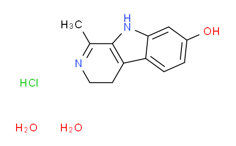 1-Methyl-4,9-dihydro-3H-pyrido[3,4-b]indol-7-ol hydrochloride dihydrate