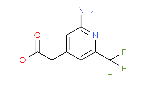 2-Amino-6-(trifluoromethyl)pyridine-4-acetic acid