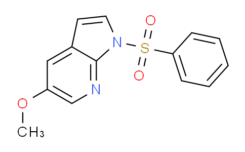 AM239721 | 397842-89-6 | 5-Methoxy-1-(phenylsulfonyl)-1H-pyrrolo[2,3-b]pyridine