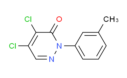 4,5-Dichloro-2-(m-tolyl)pyridazin-3(2H)-one