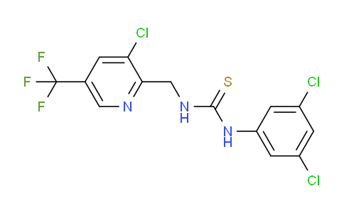 AM239734 | 326815-12-7 | 1-((3-Chloro-5-(trifluoromethyl)pyridin-2-yl)methyl)-3-(3,5-dichlorophenyl)thiourea