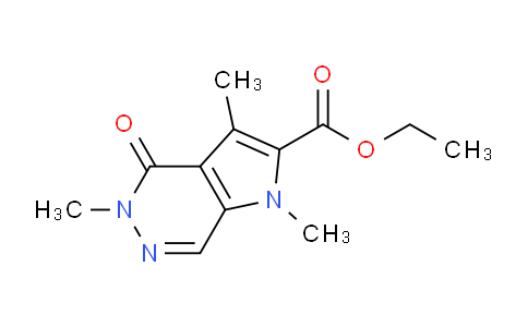 AM239750 | 150582-32-4 | Ethyl 1,3,5-trimethyl-4-oxo-4,5-dihydro-1H-pyrrolo[2,3-d]pyridazine-2-carboxylate