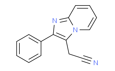 2-(2-Phenylimidazo[1,2-a]pyridin-3-yl)acetonitrile