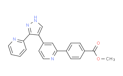 AM239772 | 886444-10-6 | Methyl 4-(4-(3-(pyridin-2-yl)-1H-pyrazol-4-yl)pyridin-2-yl)benzoate