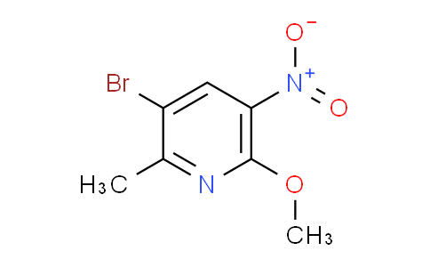 AM239790 | 186413-76-3 | 3-Bromo-6-methoxy-2-methyl-5-nitropyridine
