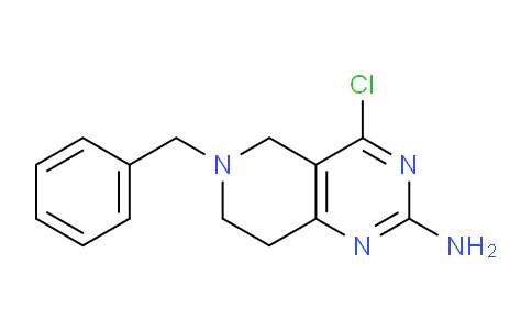 6-Benzyl-4-chloro-5,6,7,8-tetrahydropyrido[4,3-d]pyrimidin-2-amine