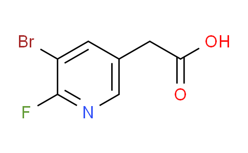 3-Bromo-2-fluoropyridine-5-acetic acid