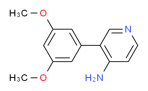 3-(3,5-Dimethoxyphenyl)pyridin-4-amine