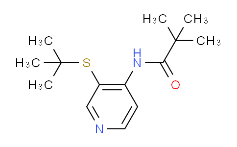 AM239830 | 766557-59-9 | N-(3-(tert-Butylthio)pyridin-4-yl)pivalamide