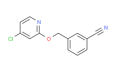 AM239840 | 1346707-16-1 | 3-(((4-Chloropyridin-2-yl)oxy)methyl)benzonitrile