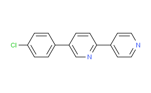 5-(4-Chlorophenyl)-2,4'-bipyridine