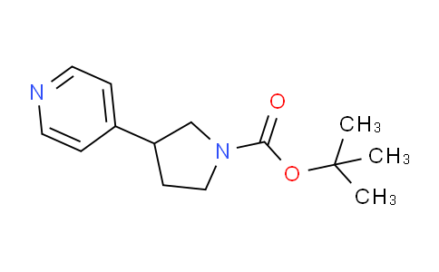 tert-Butyl 3-(pyridin-4-yl)pyrrolidine-1-carboxylate