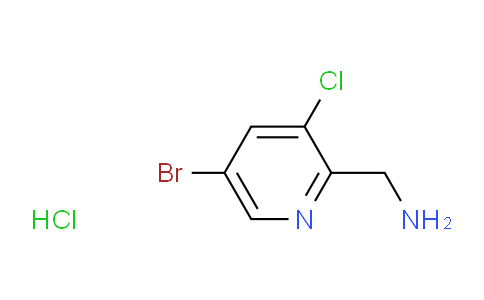 (5-Bromo-3-chloropyridin-2-yl)methanamine hydrochloride