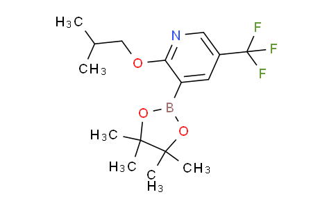 AM239881 | 1256359-93-9 | 2-Isobutoxy-3-(4,4,5,5-tetramethyl-1,3,2-dioxaborolan-2-yl)-5-(trifluoromethyl)pyridine