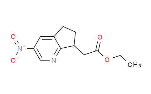 AM239889 | 904929-05-1 | Ethyl 2-(3-nitro-6,7-dihydro-5H-cyclopenta[b]pyridin-7-yl)acetate