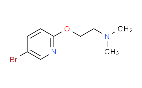 2-((5-Bromopyridin-2-yl)oxy)-N,N-dimethylethanamine