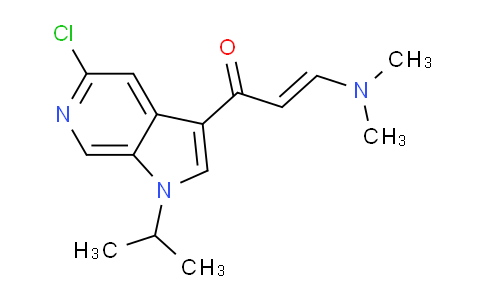 AM239927 | 1221153-81-6 | (E)-1-(5-Chloro-1-isopropyl-1H-pyrrolo[2,3-c]pyridin-3-yl)-3-(dimethylamino)prop-2-en-1-one
