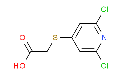 2-((2,6-Dichloropyridin-4-yl)thio)acetic acid