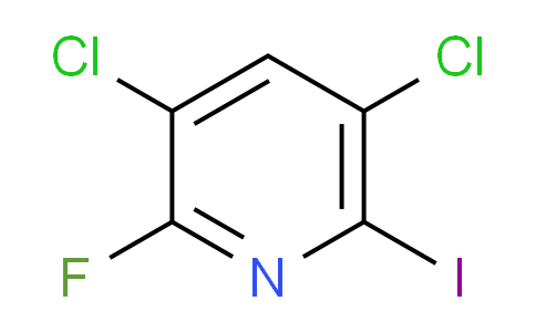 3,5-Dichloro-2-fluoro-6-iodopyridine