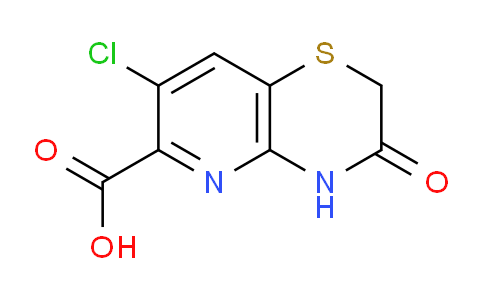7-Chloro-3-oxo-3,4-dihydro-2H-pyrido[3,2-b][1,4]thiazine-6-carboxylic acid