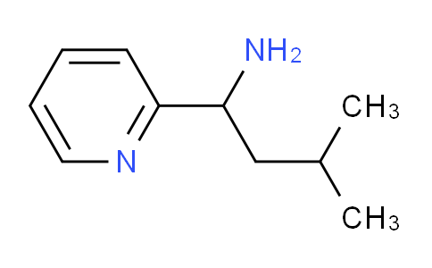 3-Methyl-1-(pyridin-2-yl)butan-1-amine
