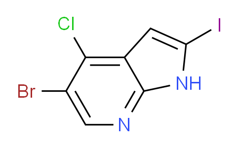 5-Bromo-4-chloro-2-iodo-1H-pyrrolo[2,3-b]pyridine