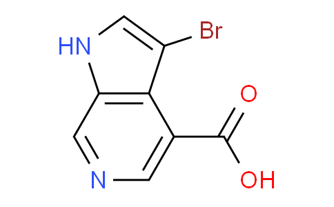 3-Bromo-1H-pyrrolo[2,3-c]pyridine-4-carboxylic acid