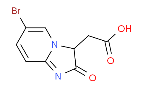 2-(6-Bromo-2-oxo-2,3-dihydroimidazo[1,2-a]pyridin-3-yl)acetic acid