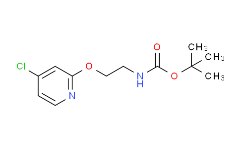 AM240105 | 1346708-16-4 | tert-Butyl (2-((4-chloropyridin-2-yl)oxy)ethyl)carbamate