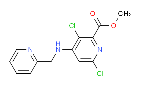 AM240122 | 1259329-41-3 | Methyl 3,6-dichloro-4-((pyridin-2-ylmethyl)amino)picolinate