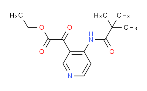 AM240146 | 191338-94-0 | Ethyl 2-oxo-2-(4-pivalamidopyridin-3-yl)acetate