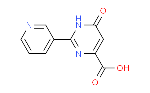 6-Oxo-2-(pyridin-3-yl)-1,6-dihydropyrimidine-4-carboxylic acid