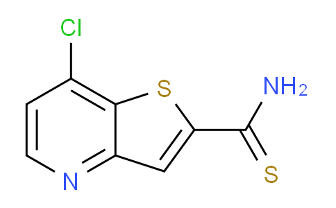 7-Chlorothieno[3,2-b]pyridine-2-carbothioamide