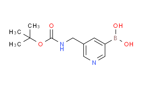 (5-(((tert-Butoxycarbonyl)amino)methyl)pyridin-3-yl)boronic acid