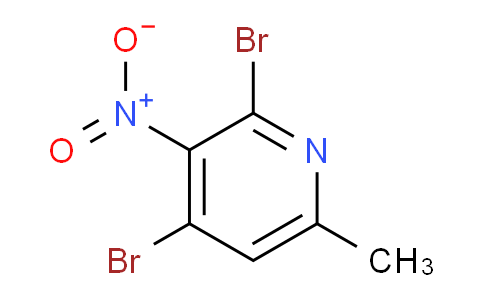 2,4-Dibromo-6-methyl-3-nitropyridine