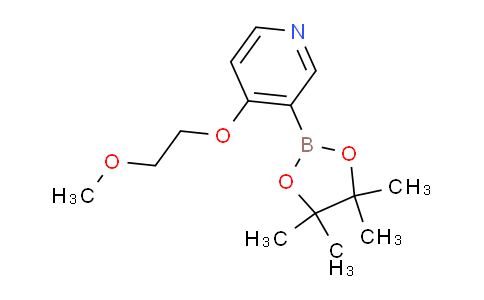 AM240245 | 1350636-48-4 | 4-(2-Methoxyethoxy)-3-(4,4,5,5-tetramethyl-1,3,2-dioxaborolan-2-yl)pyridine