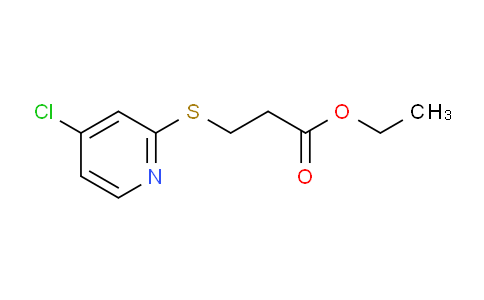 Ethyl 3-((4-chloropyridin-2-yl)thio)propanoate