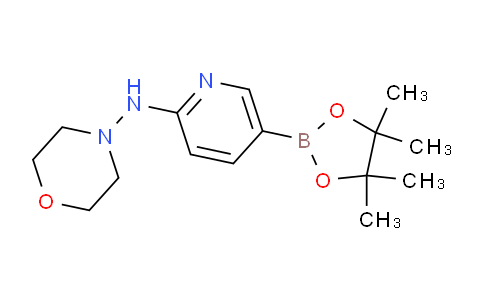 AM240268 | 1073354-38-7 | N-(5-(4,4,5,5-Tetramethyl-1,3,2-dioxaborolan-2-yl)pyridin-2-yl)morpholin-4-amine