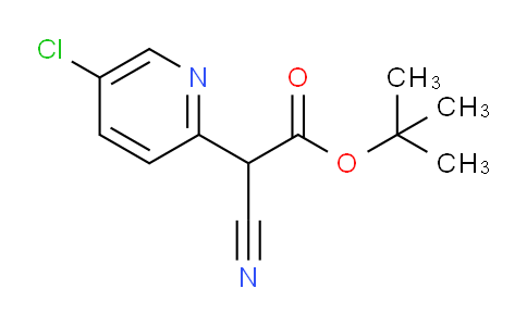 AM240287 | 1391821-37-6 | tert-Butyl 2-(5-chloropyridin-2-yl)-2-cyanoacetate