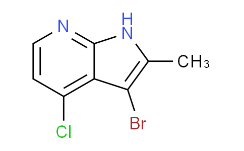 3-Bromo-4-chloro-2-methyl-1H-pyrrolo[2,3-b]pyridine
