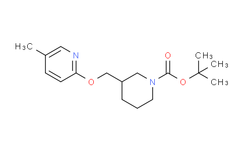 AM240304 | 939986-14-8 | tert-Butyl 3-(((5-methylpyridin-2-yl)oxy)methyl)piperidine-1-carboxylate