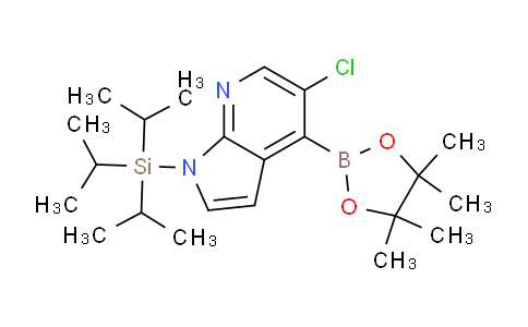 AM240320 | 1072152-34-1 | 5-Chloro-4-(4,4,5,5-tetramethyl-1,3,2-dioxaborolan-2-yl)-1-(triisopropylsilyl)-1H-pyrrolo[2,3-b]pyridine