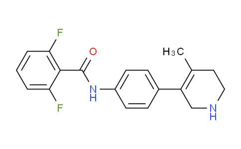 AM240333 | 1108684-91-8 | 2,6-Difluoro-N-(4-(4-methyl-1,2,5,6-tetrahydropyridin-3-yl)phenyl)benzamide