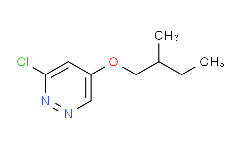 3-Chloro-5-(2-methylbutoxy)pyridazine