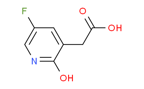 5-Fluoro-2-hydroxypyridine-3-acetic acid