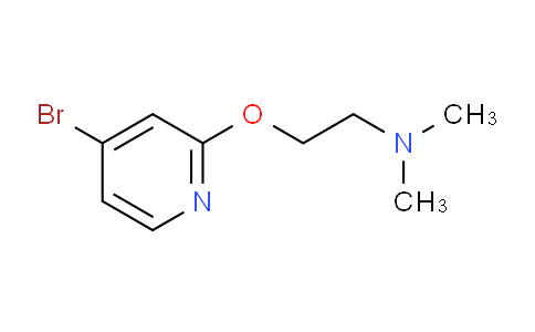 AM240360 | 1142944-58-8 | 2-((4-Bromopyridin-2-yl)oxy)-N,N-dimethylethanamine